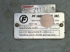PF INDUSTRIES, HOIST EQUIPMENT, STABILIZER, A27006-41, 30″ X 14″ X 13″ CASE