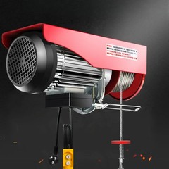 Mini Electric Hoist 220V Home Use Crane Hoist Small 1 Ton 0.5 Ton Home Use