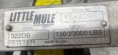 Little Mule 322DB Lineman’s Hoist 1500/3000 Lb.Buyer will have to install handle