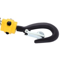 110V Portable Electric Hoist Winch Engine Crane Lifting wired Remote 1100lbs