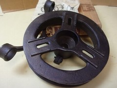 Babbit No. 1-1/2 Adjustable Socket Rim With Chain Guide , 6 To 7-1/2 Diameter