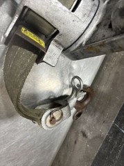 Chance Hoist 1 Ton Hot Stick Ratcheting Strap Hoist. Item ID #39. Used Surplus
