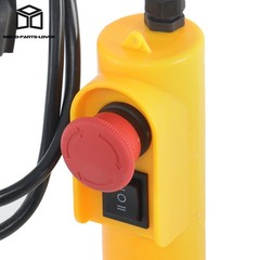 440lbs/200kg Mini Electric Hoist Single/Double Slings 6.6ft Wired Remote Control