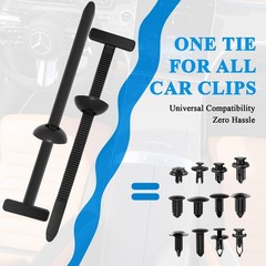 100 Pcs Automotive Universal Nylon Tie Buckles, Heavy-Duty Self-Locking, New …