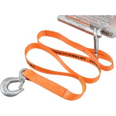 Single Fork Forklift Hook Attachment Swivel Hook 4000 Lb. Cap.