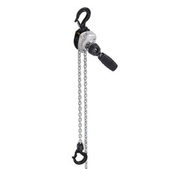 Manual Lever Chain Hoist, 1100LBS Capacity, 5FT Lift, G80 Alloy Steel Chain