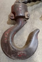 Coffing Hoist Mighty Midget A1 Ratchet Hoist 1 Chain 3/4 TON 2 Chains 1 1/2 TON