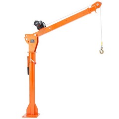 Truck Crane 1100lb Folding 360° Swivel Adjustable Boom