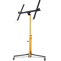 11′ Drywall Lift Panel Hoist Jack Lifter BLACK+YELLOW