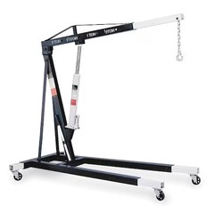 Westward 3Zc71 Engine Crane, 58 In, 62-1/2 To 91-1/2, 32-1/4 To 39-3/8