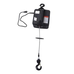 Portable 1500W 2-in-1 Electric Hoist Power Winch 1100lbs Wireless Remote Control