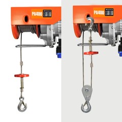 880lbs Mini Electric Hoist Winch Crane Lift WIRELESS Remote Control 110V/220V