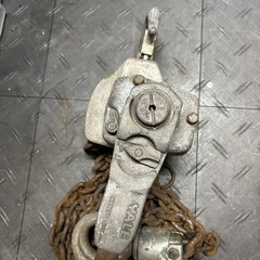 YALE E-7-N 60″ LIFE ALUMINUM RATCHETING CHAIN HOIST 1/2 TON USA