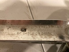 Vintage American Power Pull 2-Ton 6 Ft. Cable Puller American Power Pull 18600