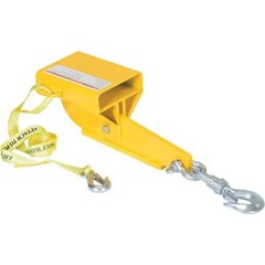 NEW! Auto-Tension Single Fork Forklift Hook 4000 Lb Swivel Hook!!