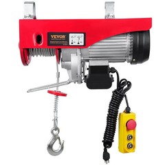 1320lb Steel Wire Hoist: 1150W Motor, Pure Copper, 40ft Lift, Remote Ctrl