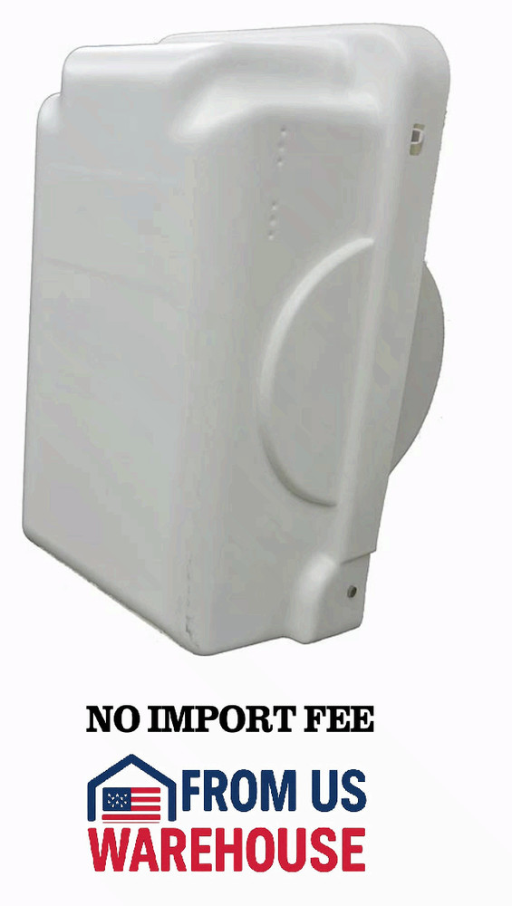 Hefty Hoist Clamshell Cover 8500 Flat Plate Boat Lift Hoist White