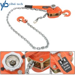 10ft/3m Lifter Lever Block Chain Hoist G80 Ratchet Hoist 6600lbs/3t Capacity