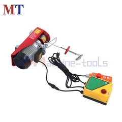 PA600 1320 lbs 110V Mini Electric Hoist 328 ft Wireless & 14 ft Wired Remote