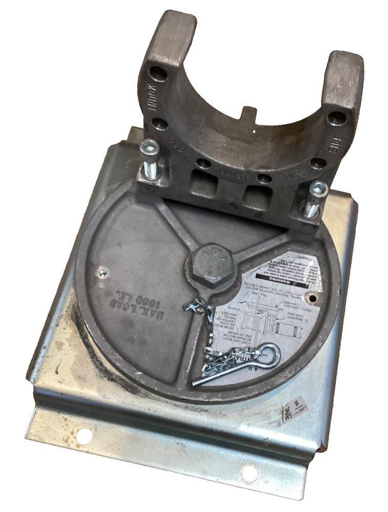 Hubbell AB Chance Capstan Swivel Base C3080903 & C-Bracket C3080890