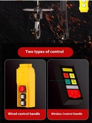 Electric Home Small Lift Remote Control Portable Electric Hoist Hoist Winch