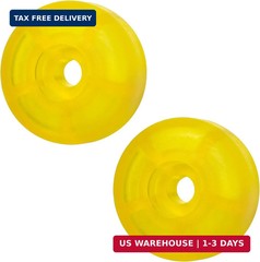 48358 Carriage Stop Roller Yellow Bumper Stop Replacement Parts for TranzSporter