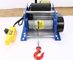 Small Wire Rope Remote Control Electric Hoist Quick Lifting Crane Hoist