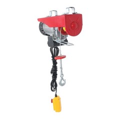 1320LBS Electric Winch 110V 1200W Mini Electric Hoist 14 FT Wired Remote Control