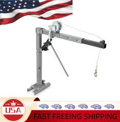 Hydraulic Pickup Truck Crane Hoist – 1000 lbs Capacity Heavy Duty Collapsible Ji