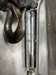 CM Hoist 3 ton puller lever aluminum chain hoist model B. Used Surplus