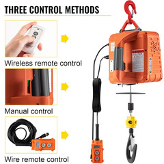 3In1 Electric Hoist Winch, 1500W Portable Electric Winch, 110V Power Winc