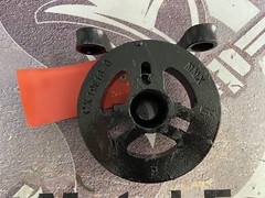 Rabbitt Sprocket Rim Cast Iron Will Fit Valve Wheels 4 1/2” to 5 3-4” Diam.
