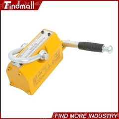 Findmall 880lbs/400kg Lifting Capacity Magnetic Lifter 2.5 Safety Factor Yellow