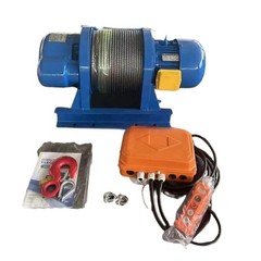 Small Crane Hoist 220V Household Electric Hoist 1 Ton Winch