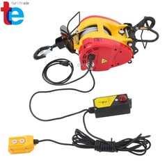1100lbs Capacity 2-in-1 Electric Hoist Winch Wired/Wireless Remote Control