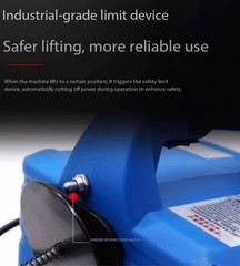 Electric Hoist 220V Domestic Lifting Machine with Remote Control Traction