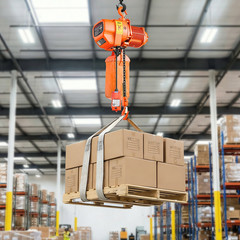 1100lb Electric Chain Hoist 20FT Lift w/ Wireless & Wired Remote 3 Phase
