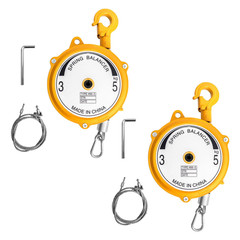 2 Pack Spring Balancer, 7-11Lbs(3-5Kg) Retractable Balancer with 5 Ft Long Wire