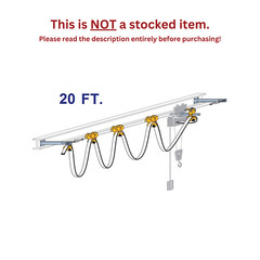 CONDUCTIX ROUND CABLE STRETCH WIRE FESTOON KIT (20 FOOT)