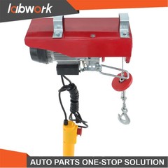 Labwork 440 lbs Lift Electric Hoist 110V Electric Winch Single/Double Slings