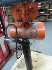 CM Lodestar RT2 3 Ton Electric Chain Hoist Lift Speed 460 PowerTrolley(24783)