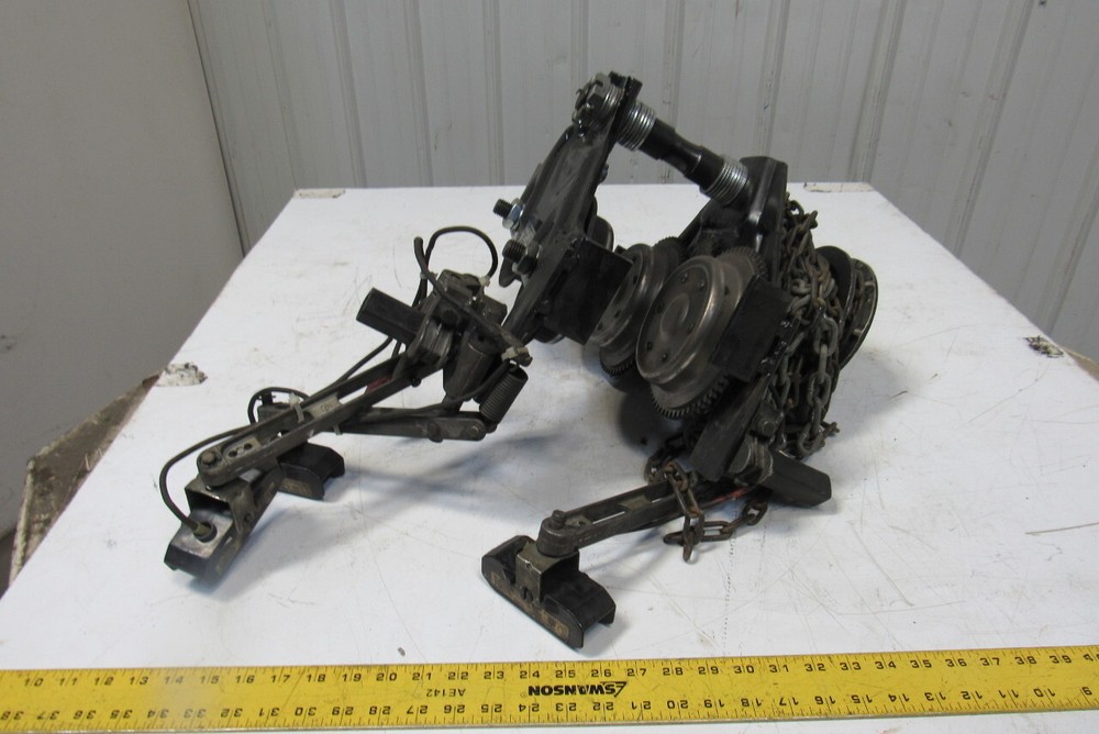 Yale 509150-1 2 Ton Hoist Chain Geared Beam Trolley 40A 600V Pickup Collector