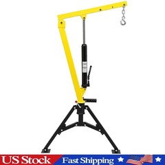 Hydraulic Pickup Truck Crane ,360°Swivel, Hitch Mounted Crane ,1000 Lbs Capacity