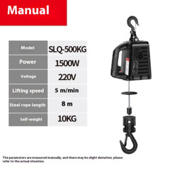 Home Small Crane Portable Electric Hoist Small Lift Hoist Air Conditioning Crane