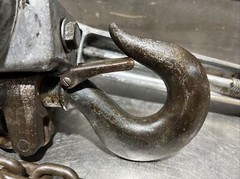 CM Hoist 3 ton puller lever aluminum chain hoist model B. Used Surplus