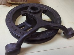 Babbit No. 1-1/2 Adjustable Socket Rim With Chain Guide , 6 To 7-1/2 Diameter