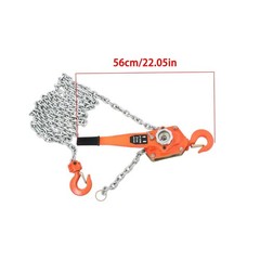 20ft 6600lb Capacity Wrench Lever Block Steel Hoist Manual Chain Hoist G80 Chain