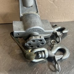 Chance Hoist 1 Ton Hot Stick Ratcheting Strap Hoist. Item ID #65 Used Surplus