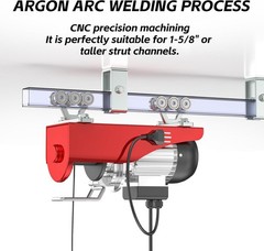 6 Wheel Electric Hoist Trolley Pack of 2 – Silent, High-Durability Solution