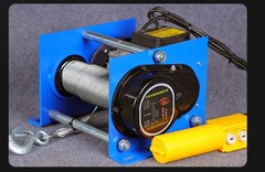 Compact Wire Rope Remote-Controlled Electric Hoist Quick-Lifting Crane Winch